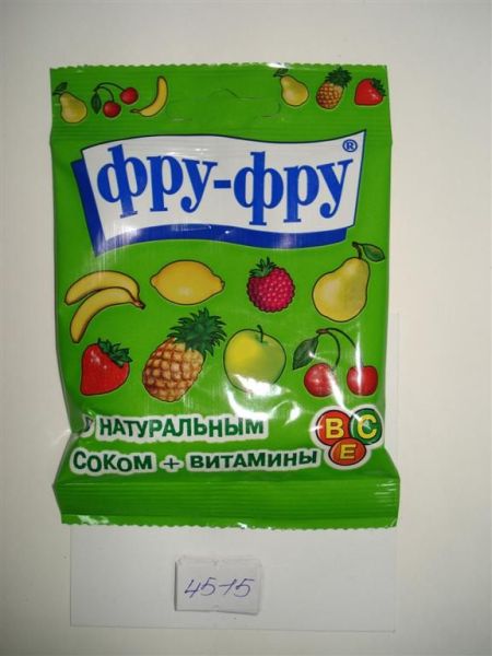 Фру-Фру вишневые губки/мармелад 30г фотография