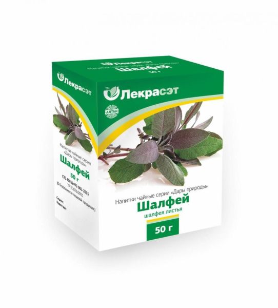 Шалфей, листья, (Лекра-сэт) 50 г фотография