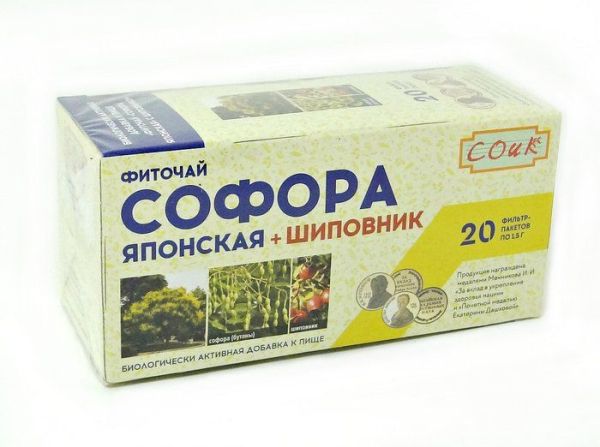 Софора японская с шиповником Соик 20 пакетиков фотография